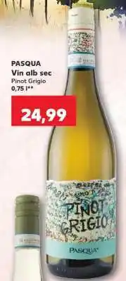 Kaufland PASQUA Vin alb sec Pinot Grigio Ofertă