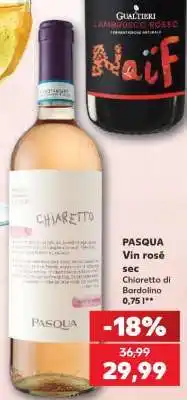 Kaufland PASQUA Vin rosé sec Ofertă
