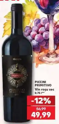 Kaufland PICCINI Primitivo Ofertă