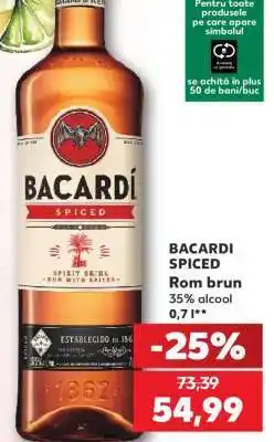 Kaufland BACARDI SPICED Ofertă