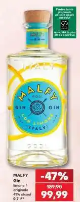 Kaufland MALFY Gin Ofertă