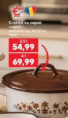 Kaufland Cratiță cu capac Ofertă