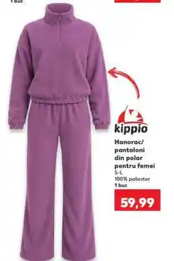 Kaufland Hanorac/pantaloni din polar pentru femei Ofertă