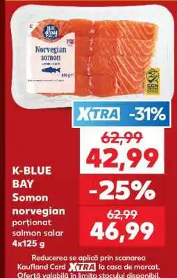 Kaufland K-BLUE BAY Somon norvegian Ofertă