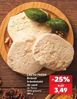 Kaufland LACTO FRESH Brânză frământată de vacă Ofertă
