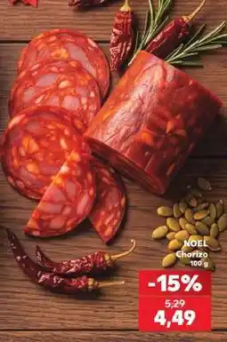 Kaufland NOEL Chorizo Ofertă