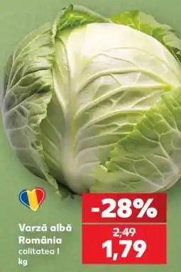 Kaufland Varză albă România Ofertă