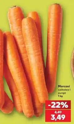 Kaufland Morcovi Ofertă