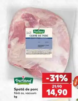 Kaufland Spată de porc Ofertă