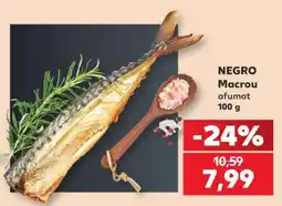 Kaufland NEGRO Macrou afumat Ofertă