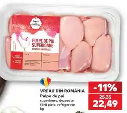 Kaufland Pulpe de pui Ofertă