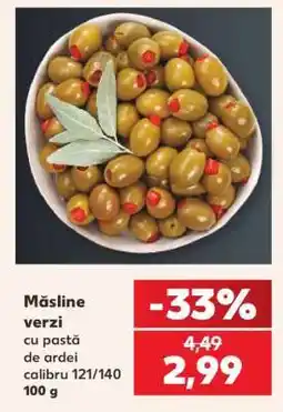 Kaufland Măsline verzi Ofertă