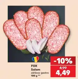 Kaufland FOX Salam Ofertă