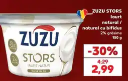Kaufland ZUZU STORS iaurt natural / natural cu bifidus Ofertă
