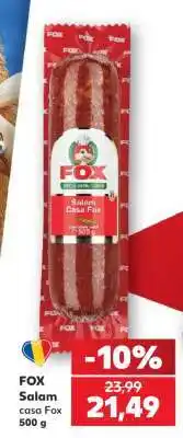 Kaufland FOX Salam Ofertă