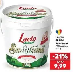 Kaufland LACTO FRESH Smântână Ofertă