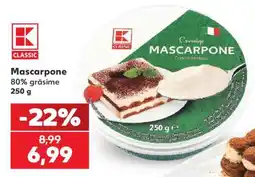Kaufland Mascarpone Ofertă