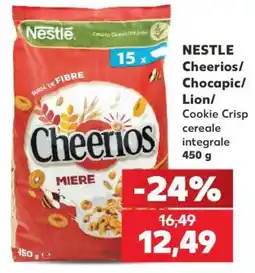 Kaufland NESTLE Cheerios/Chocapic/Lion/Cookie Crisp cereale integrale 450 g Ofertă