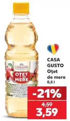 Kaufland CASA GUSTO Oțet de mere 0,5 l Ofertă