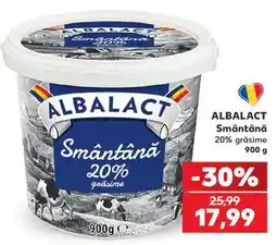 Kaufland ALBALACT Smântână Ofertă