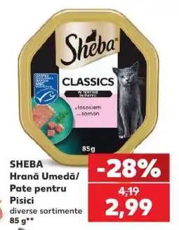 Kaufland SHEBA Hrană Umedă/Pate pentru Pisici Ofertă