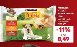 Kaufland FRISKIES ADULT Hrană umedă câini Ofertă