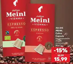 Kaufland JULIUS MEINL Cafea Capsule Ofertă