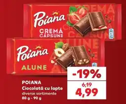 Kaufland POIANA CIOCOLATĂ CU LAPTE Ofertă