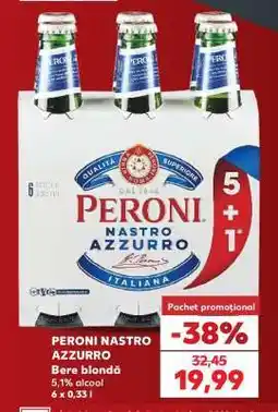Kaufland PERONI NASTRO AZZURRO Ofertă