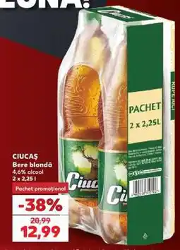 Kaufland CIUCAŞ Bere blondă Ofertă