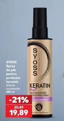 Kaufland SYOSS Spray de păr pentru protecție termică Ofertă