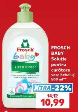 Kaufland FROSCH BABY Soluție pentru curățare vase bebeluși 500 ml Ofertă