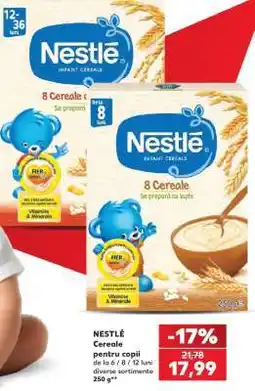 Kaufland NESTLÉ Cereale pentru copii Ofertă