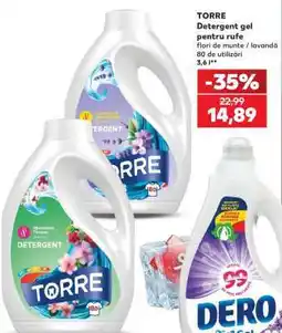 Kaufland TORRE Detergent gel pentru rufe Ofertă