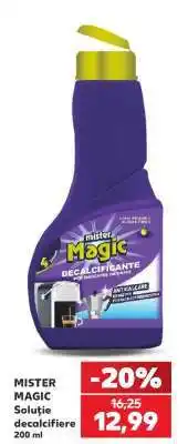 Kaufland MISTER MAGIC Soluție decalcifiere Ofertă