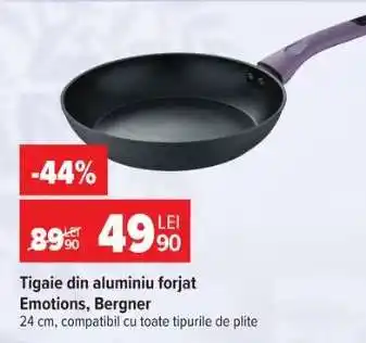 Tigaie din aluminiu forjat Emotions, Bergner