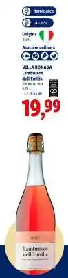 Lidl VILLA BONAGA Lambrusco dell'Emilia Ofertă