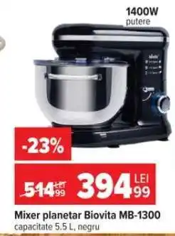 Mixer planetar Biovita MB-1300