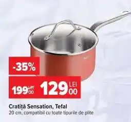 Carrefour Cratiță Sensation, Tefal Ofertă