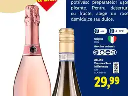 Lidl ALLINI Prosecco Rose Millesimato Ofertă