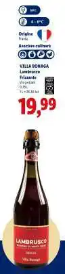 Lidl VILLA BONAGA Lambrusco Frizzante Ofertă
