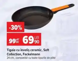 Carrefour Tigaie cu înveliș ceramic, Soft Collection, Fackelmann Ofertă
