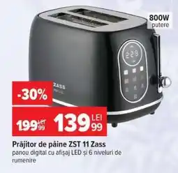 Carrefour Prăjitor de pâine ZST 11 Zass Ofertă
