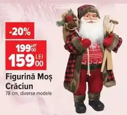 Carrefour Figurină moș Crăciun Ofertă