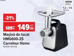 Carrefour Mașină de tocat HMG600-25 Carrefour Home Ofertă