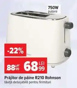 Carrefour Prăjitor de pâine R210 Rohnson Ofertă