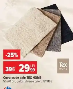 Carrefour Covoraș de baie TEX HOME Ofertă