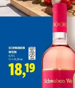 Lidl Schwaben Wein Ofertă
