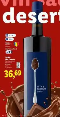 Lidl Tohani Wine Chocolate Ofertă
