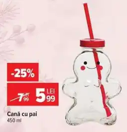 Carrefour Cană cu pai Ofertă